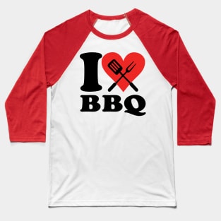 I love bbq Baseball T-Shirt